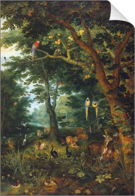 Картины на холсте Рай