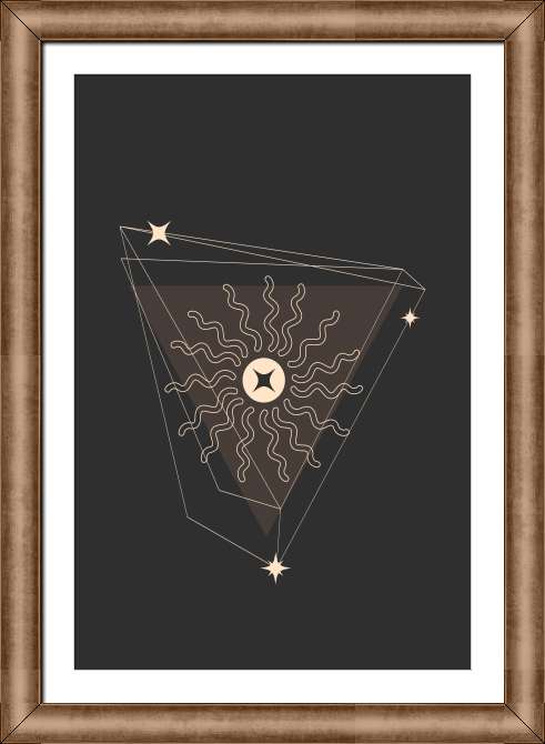 Картины на холсте Эзотерическая и мистическая абстракция