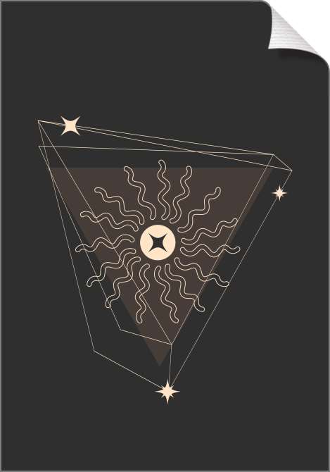 Картины на холсте Эзотерическая и мистическая абстракция