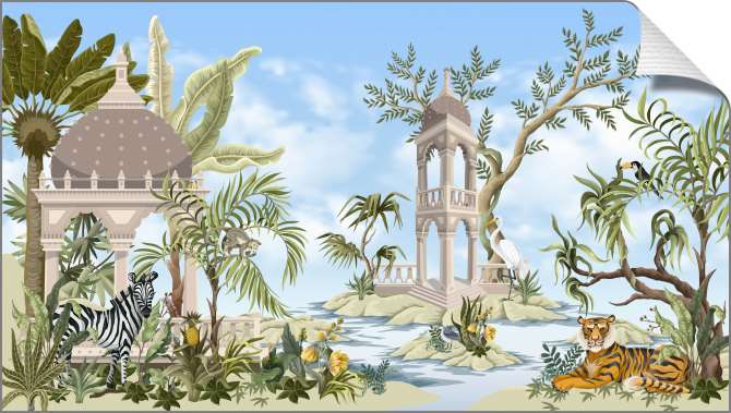 Картины на холсте Тропический остров