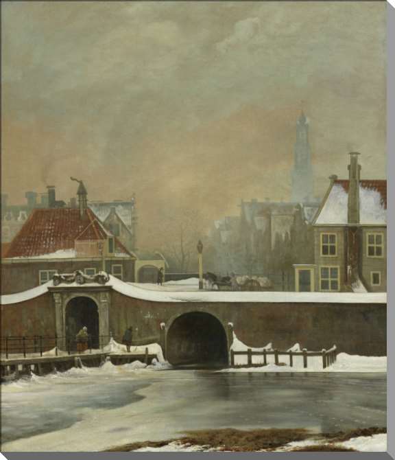 Картины на пластике, пеноркартоне Раампортье в Амстердаме