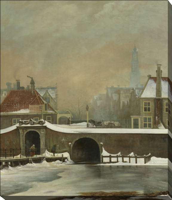 Картины на холсте Raamportier in Amsterdam