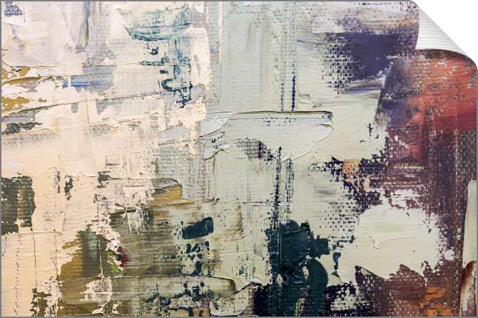 Картины на холсте Мазки краски в стиле гранж