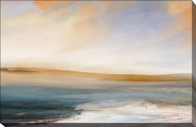 Paintings on canvas Abstraction of the seashore