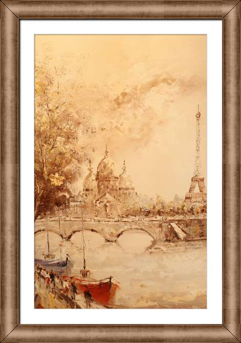 Репродукции картин Парижские достопримечательности