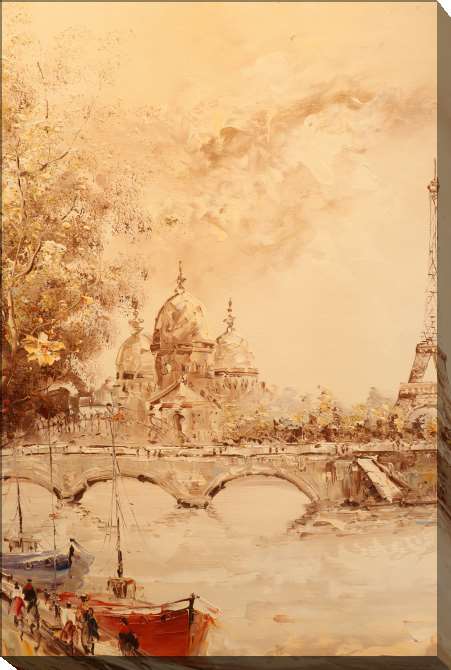 Картины на холсте Parisian attractions