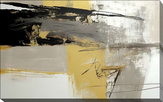 Картины на холсте Grunge abstraction imitation murals