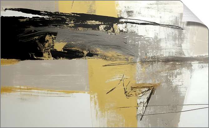 Картины на холсте Гранж абстракция имитация фрески