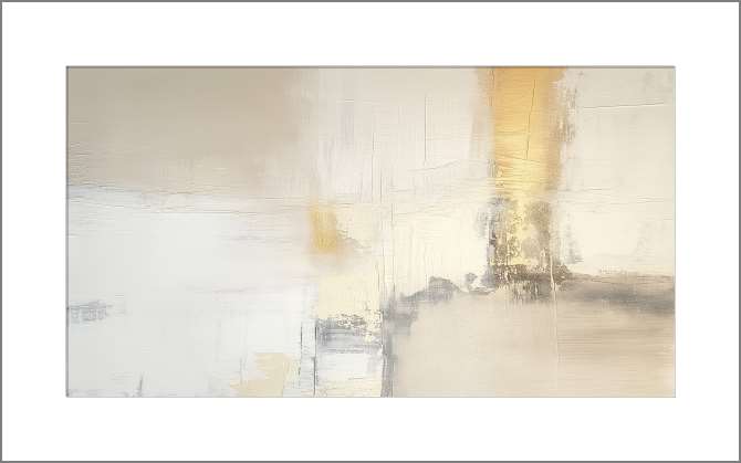 Картины на холсте Гранж абстракция золотой акцент