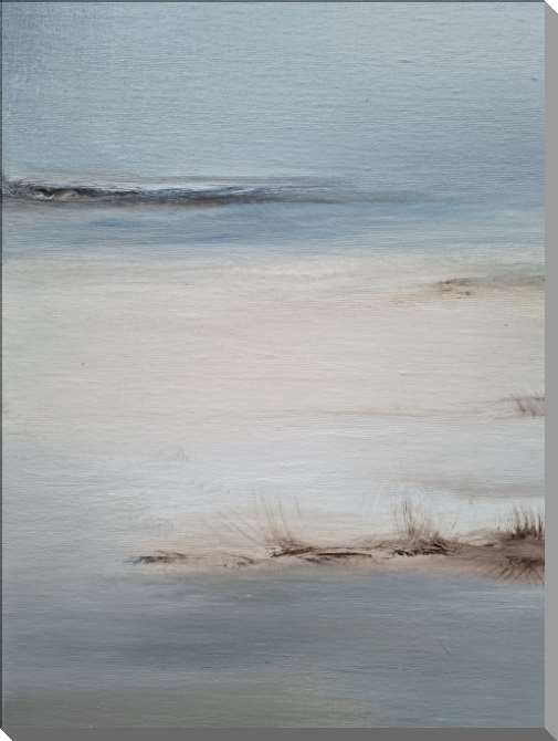 Картины на пластике, пеноркартоне Тихий берег и водная гладь