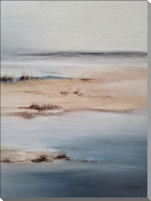 Картины на пластике, пеноркартоне Северный берег и водная гладь