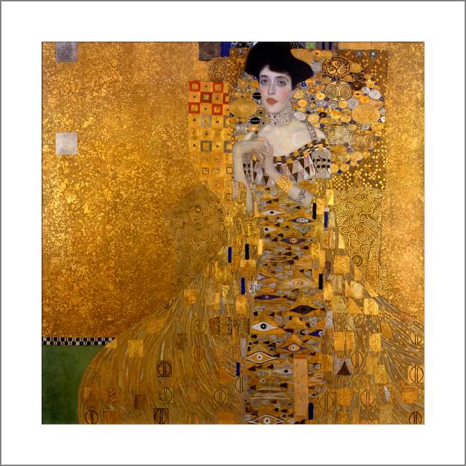 Картины, фото с паспарту Golden Adele