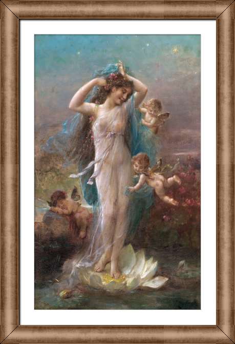 Картины в рамке, багете Вечер