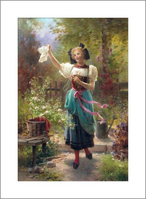 Картины, фото с паспарту Он идёт!