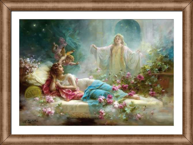 Картины в рамке, багете Сон