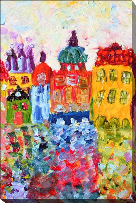 Картины на холсте Fun houses