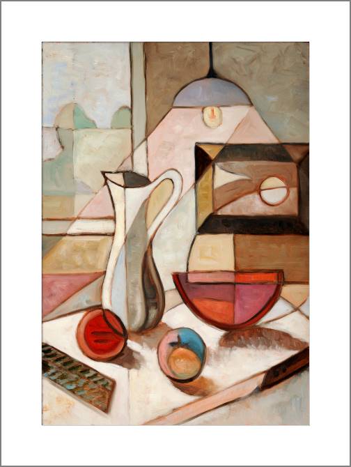 Купить и печать на заказ Картины, фото с паспарту Абстрактный натюрморт