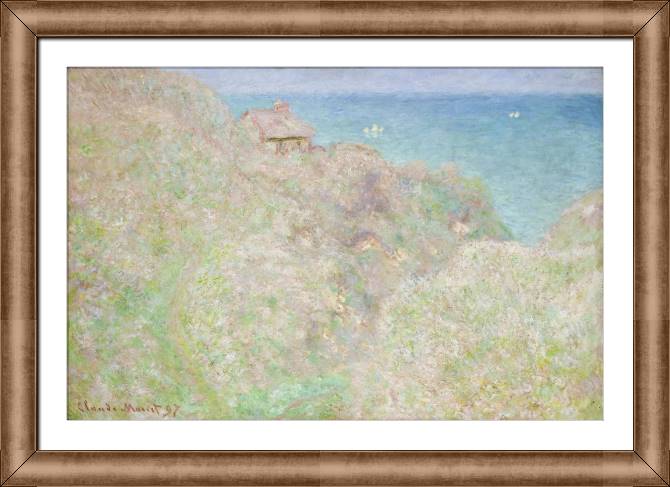 Картины в рамке, багете Claude Monet the Petit-Ailly, Varengeville under the Sun