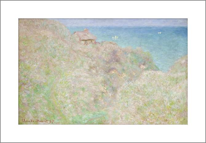 Купить и печать на заказ Картины, фото с паспарту Клод Моне Petit-Ailly, Varengeville under the Sun