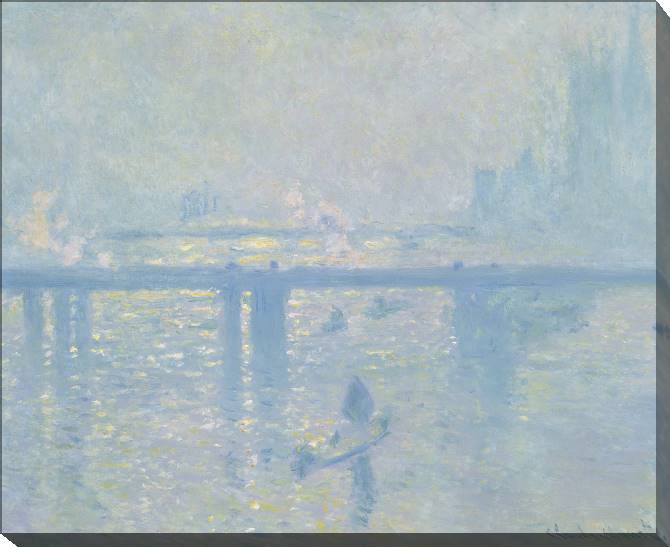 Картины на холсте Claude Monet Charing Cross Bridge