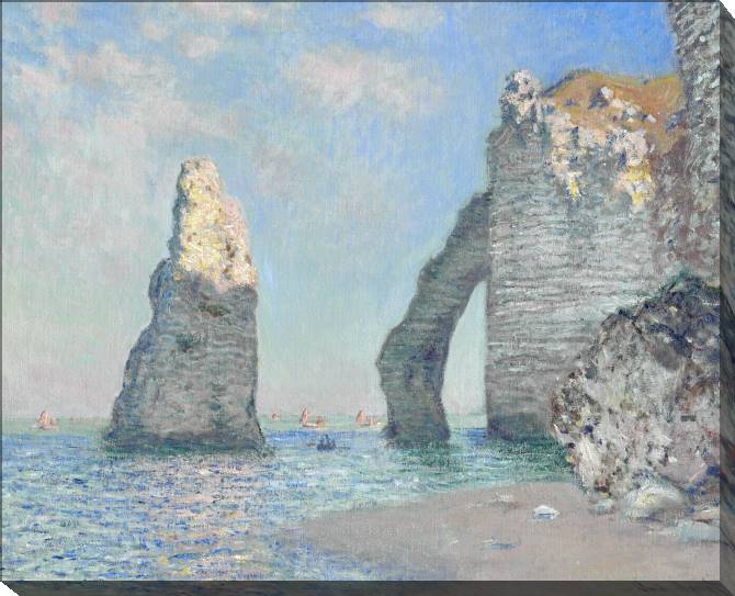 Paintings on canvas Claude Monet The Rock Needle and the Porte d Aval