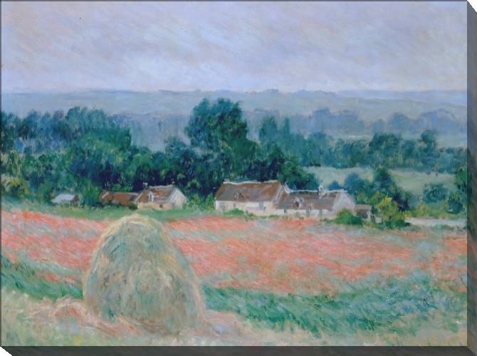 Paintings on canvas Claude Monet Haystack at Giverny