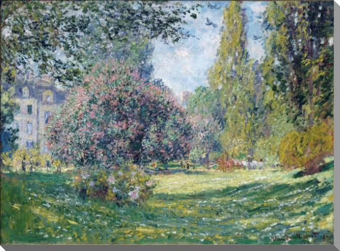 Paintings on canvas Claude Monet Parc Monceau, Paris