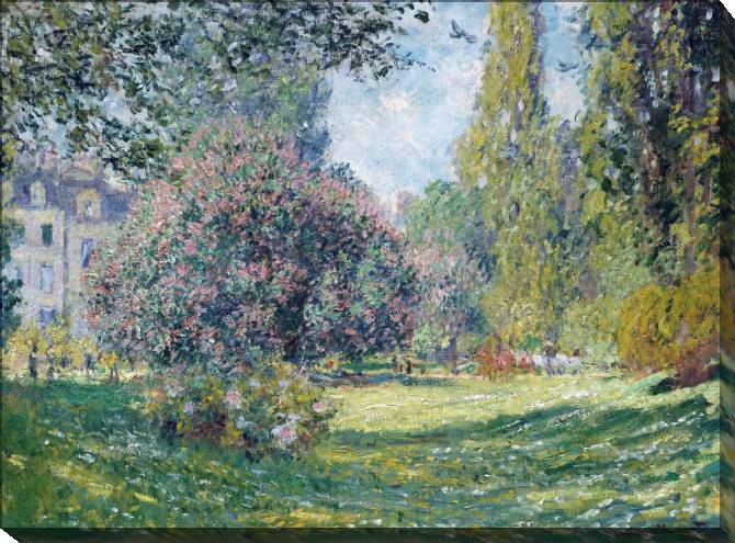 Картины на холсте Claude Monet Parc Monceau, Paris