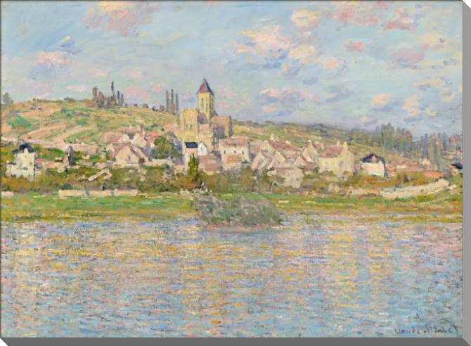 Купить и печать на заказ Картины на холсте Клод Моне Vetheuil