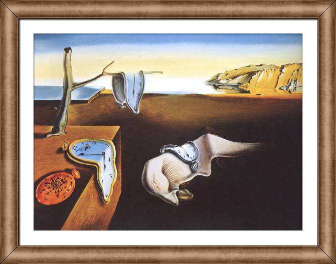 Картины в рамке, багете Salvador Dali Persistence Of Memory