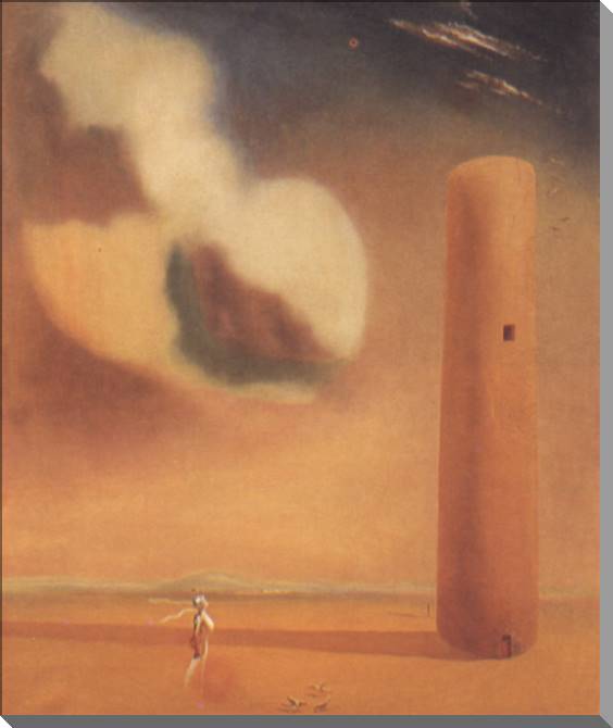 Купить и печать на заказ Картины на холсте Сальвадор Дали The Tower
