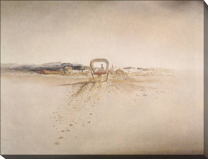 Картины на холсте Salvador Dali The Phantom Cart