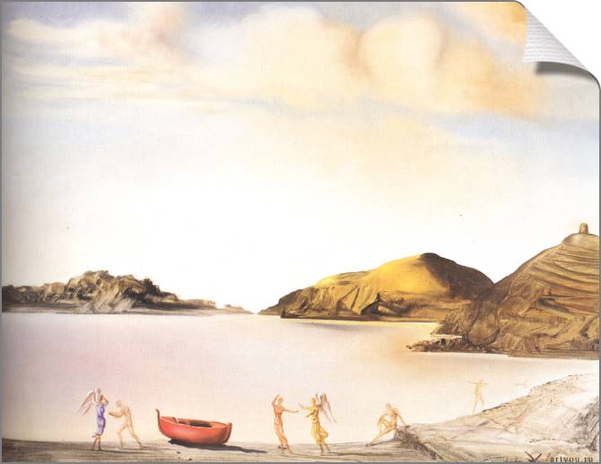 Картины на холсте Salvador Dali Port Lligat At Sunset