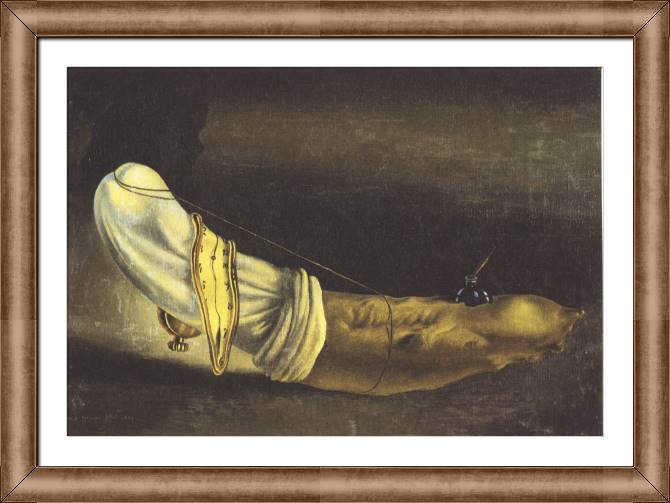 Картины в рамке, багете Salvador Dali Anthropomorphic Bread