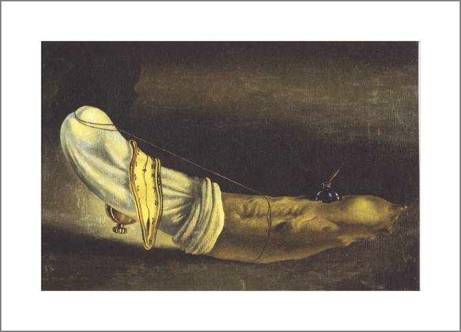 Купить и печать на заказ Картины, фото с паспарту Сальвадор Дали Anthropomorphic Bread