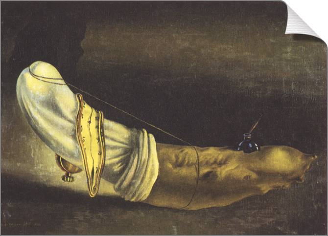 Картины на холсте Salvador Dali Anthropomorphic Bread