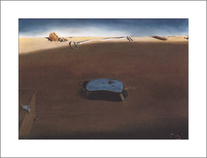 Купить и печать на заказ Картины, фото с паспарту Сальвадор Дали Soft Watches