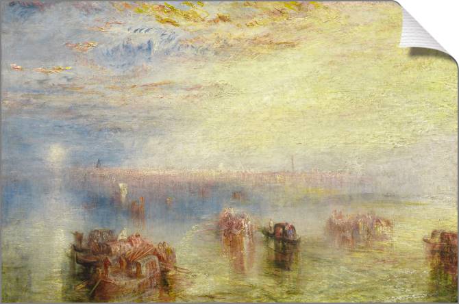 Купить и печать на заказ Картины на холсте Въезд в Венецию