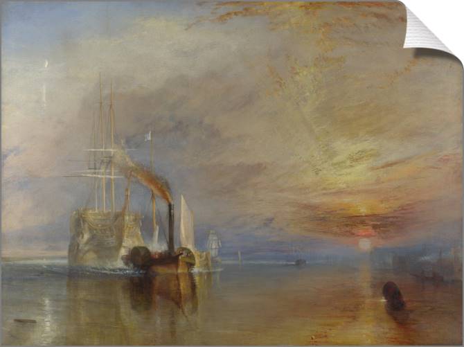 Картины на холсте William Turner The Fighting Temeraire
