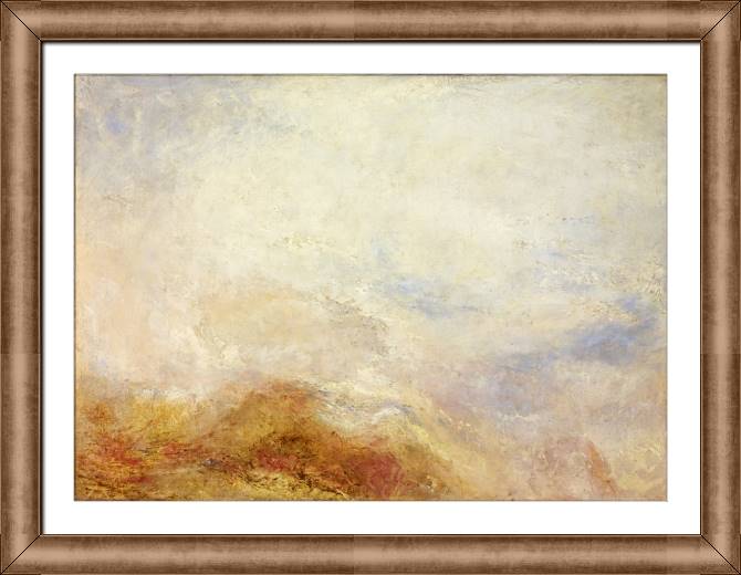 Картины в рамке, багете William Turner Valley of Aosta