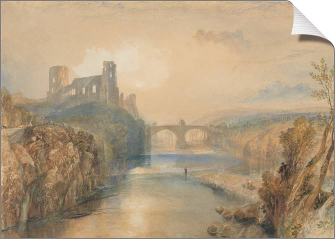 Купить и печать на заказ Картины на холсте Замок Барнард