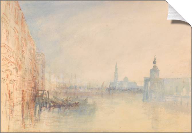 Картины на холсте William Turner Venice, The Mouth of the Grand Canal