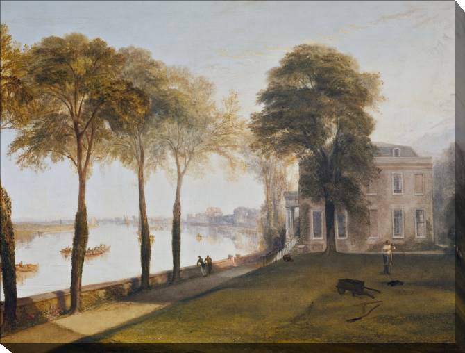 Paintings on canvas William Turner Mortlake Terrace, Early Summer Morning