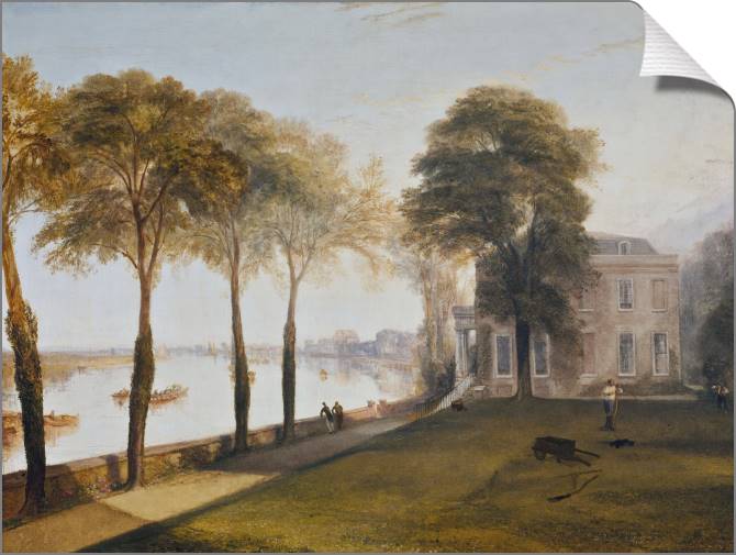 Paintings on canvas William Turner Mortlake Terrace, Early Summer Morning
