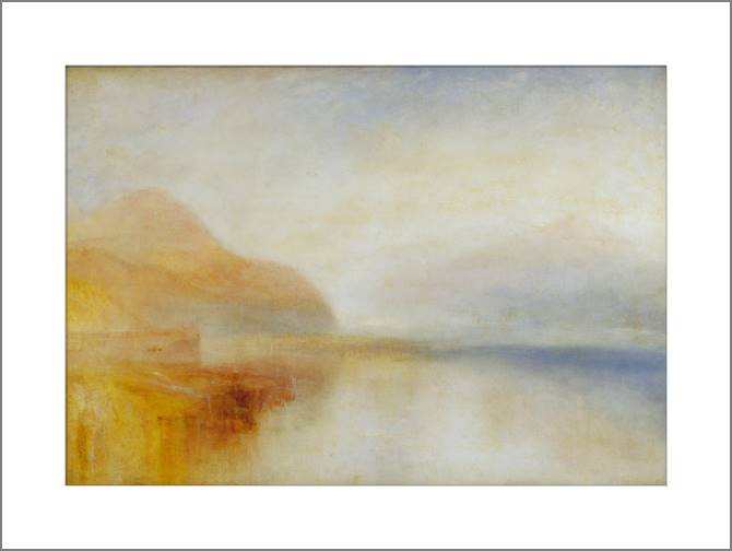 Купить и печать на заказ Картины, фото с паспарту Уильям Тёрнер Inverary Pier