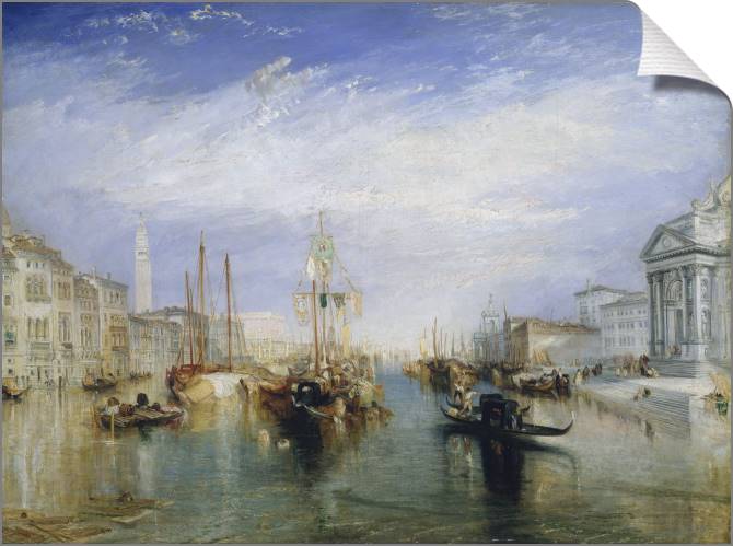 Paintings on canvas William Turner The Grand Canal Venice