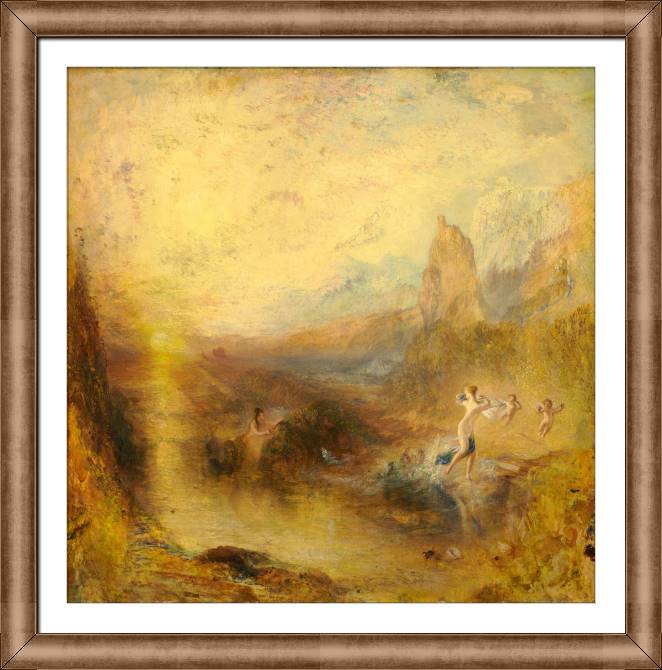 Картины в рамке, багете William Turner Glaucus and Scylla