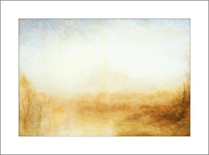 Купить и печать на заказ Картины, фото с паспарту Уильям Тёрнер Landscape