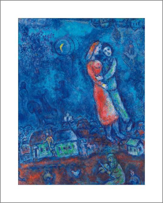 Купить и печать на заказ Картины, фото с паспарту Любовники