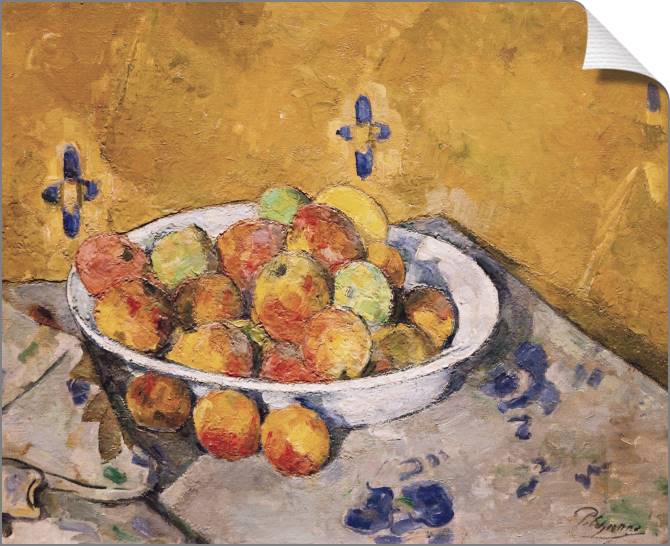 Картины на холсте Paul Cezanne, Plate of Apples